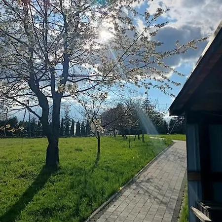 Drewniany Na Wynajem Beskid Wyspowy Prázdninový dům