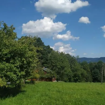 Drewniany Na Wynajem Beskid Wyspowy Prázdninový dům *